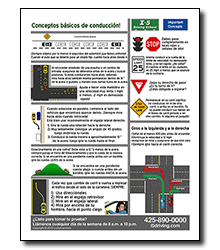 Driving tips in Spanish