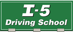 I-5 Driving School logo.
