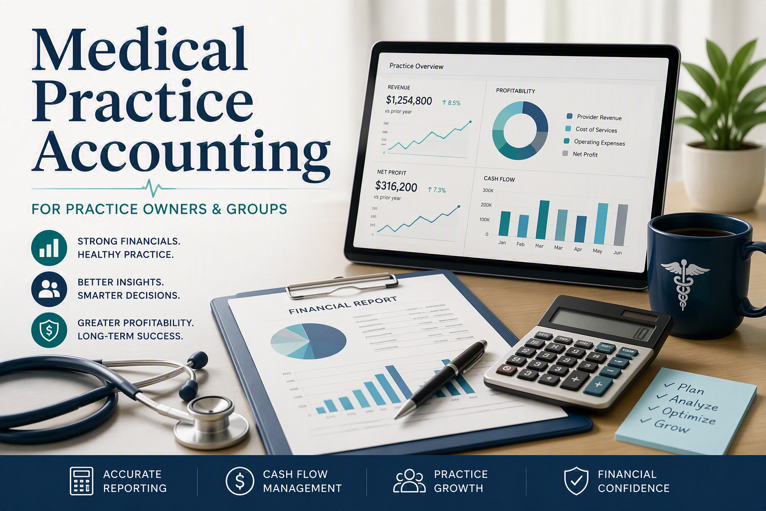Medical Practice Accounting for Practice Owners & Groups