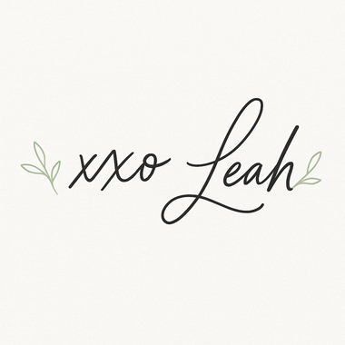 with care from leah