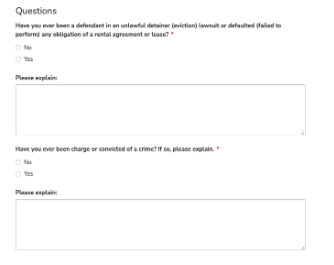 Application Instructions