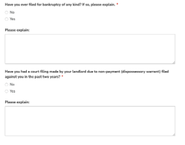 Application Instructions