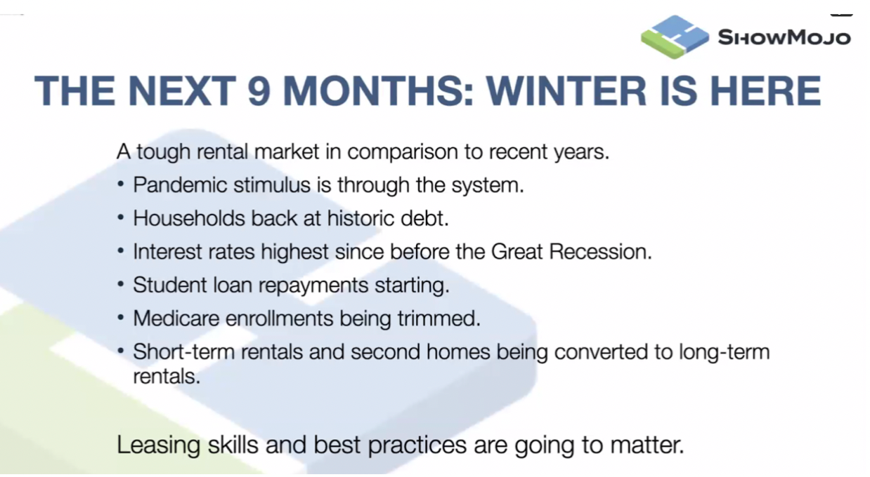 Showmojo 2023 Leasing Data- Owner Report