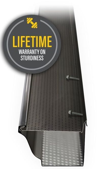 A sign that says lifetime warranty on sturdiness