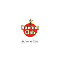 O logotipo do clube havana está em um fundo branco.