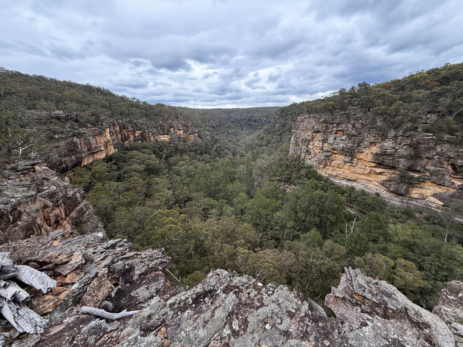 canyon view clifftop
