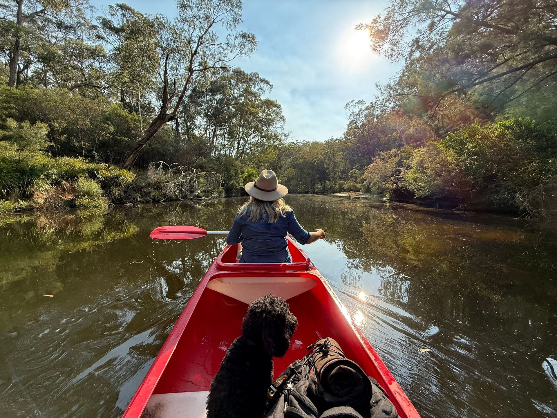canoeing canoe creek