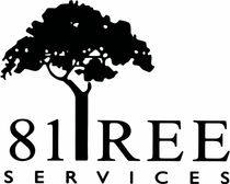 81REE Services logo with a black tree silhouette above the text