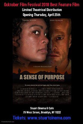 Poster for ‘A Sense of Purpose: Fighting for Our Lives’ featuring lead actors