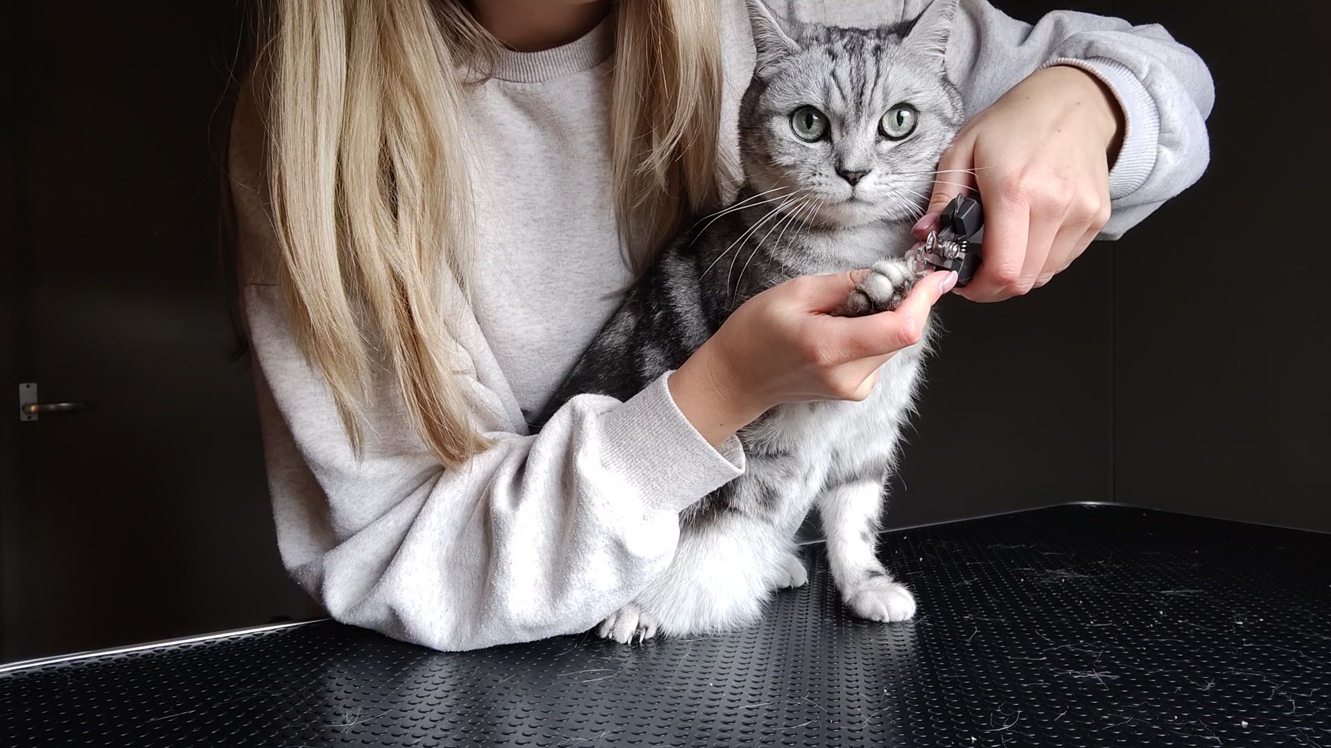 kat nagels knippen