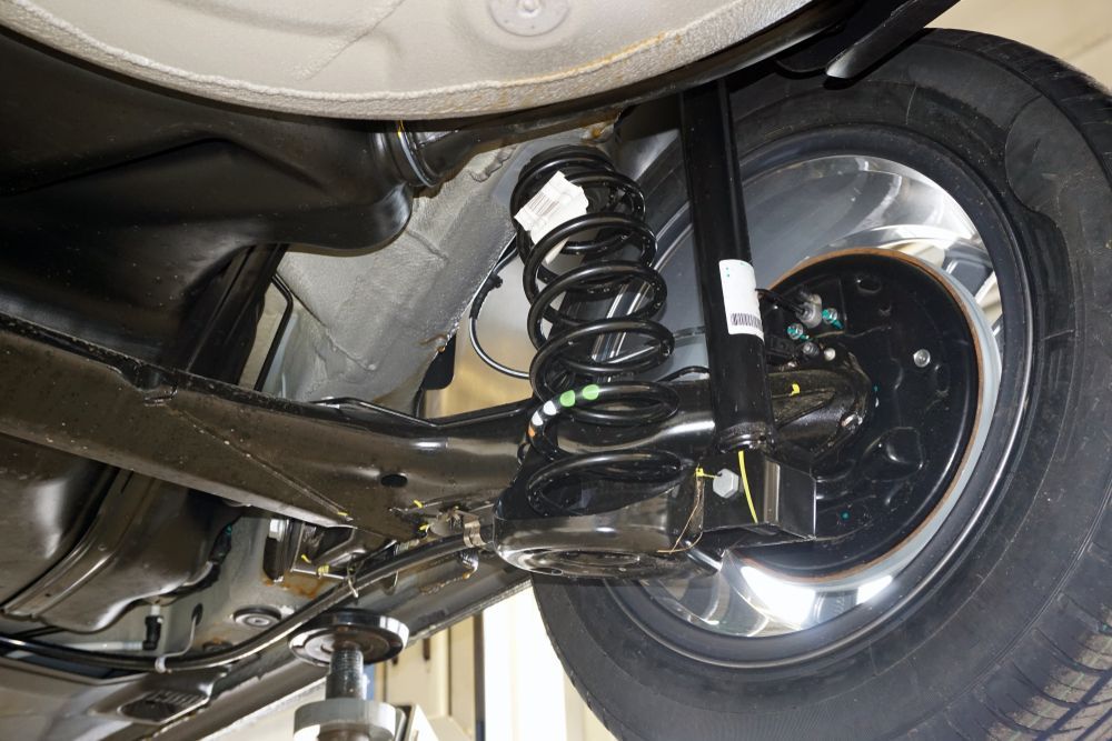 Underside of a Car Showing a Wheel — COOTA Automotive Services in Ballarat East, VIC