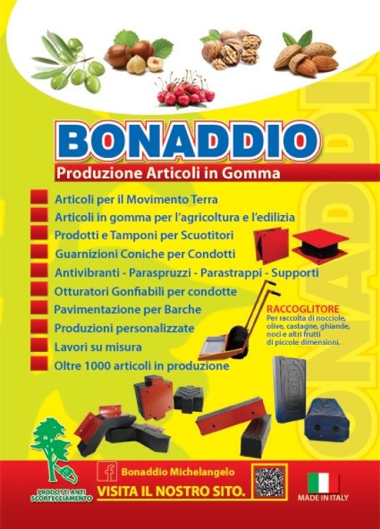 Ricambi agricoli Lamezia Terme Bonaddio articoli in gomma