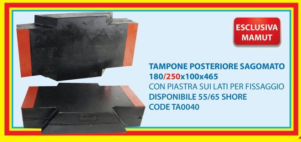 Moulded rear buffer