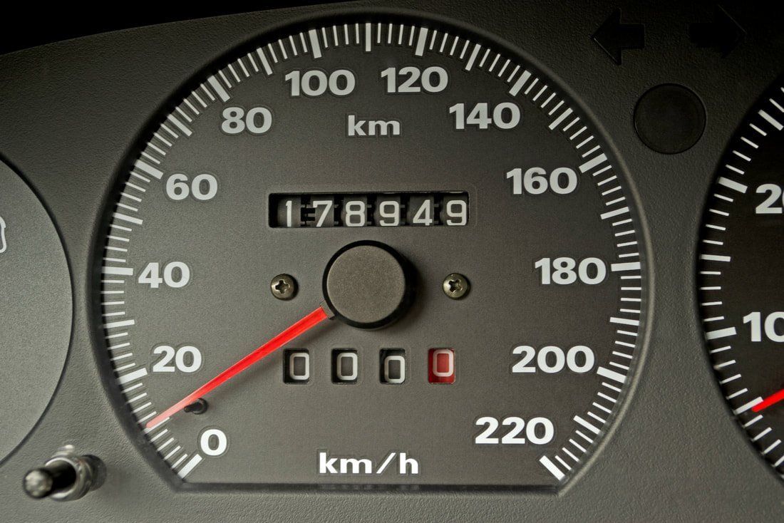 odometer picture of a dead car in minneapolis mn