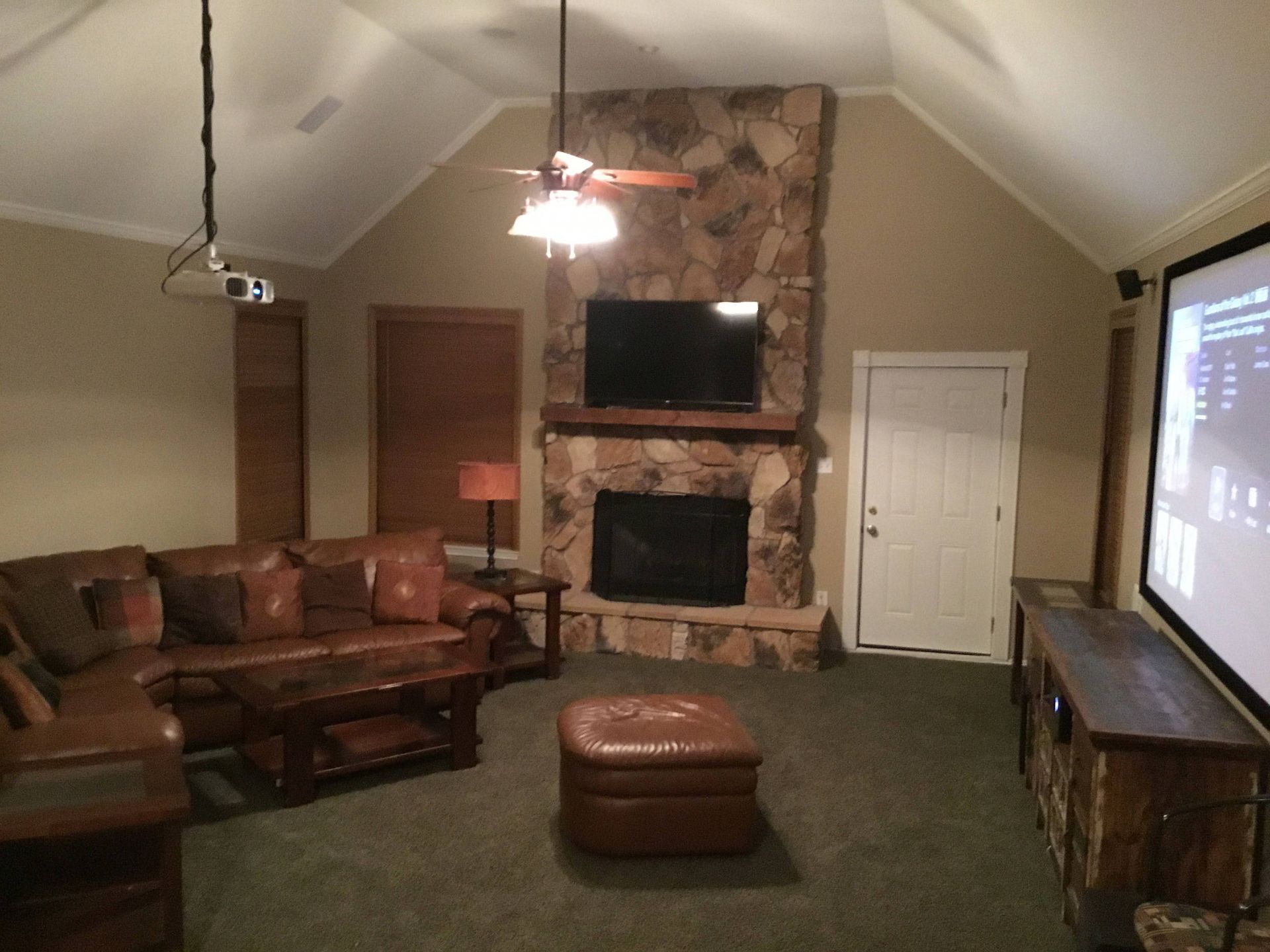 Game Room Before — Rowlett, TX — AADI Contractors Inc