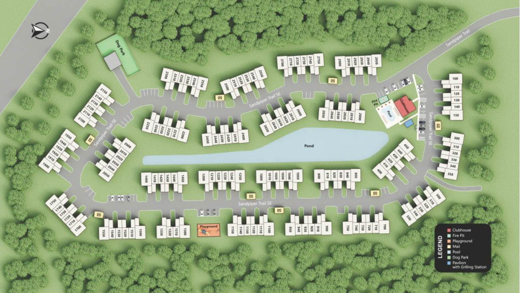 Lakemont Site Map