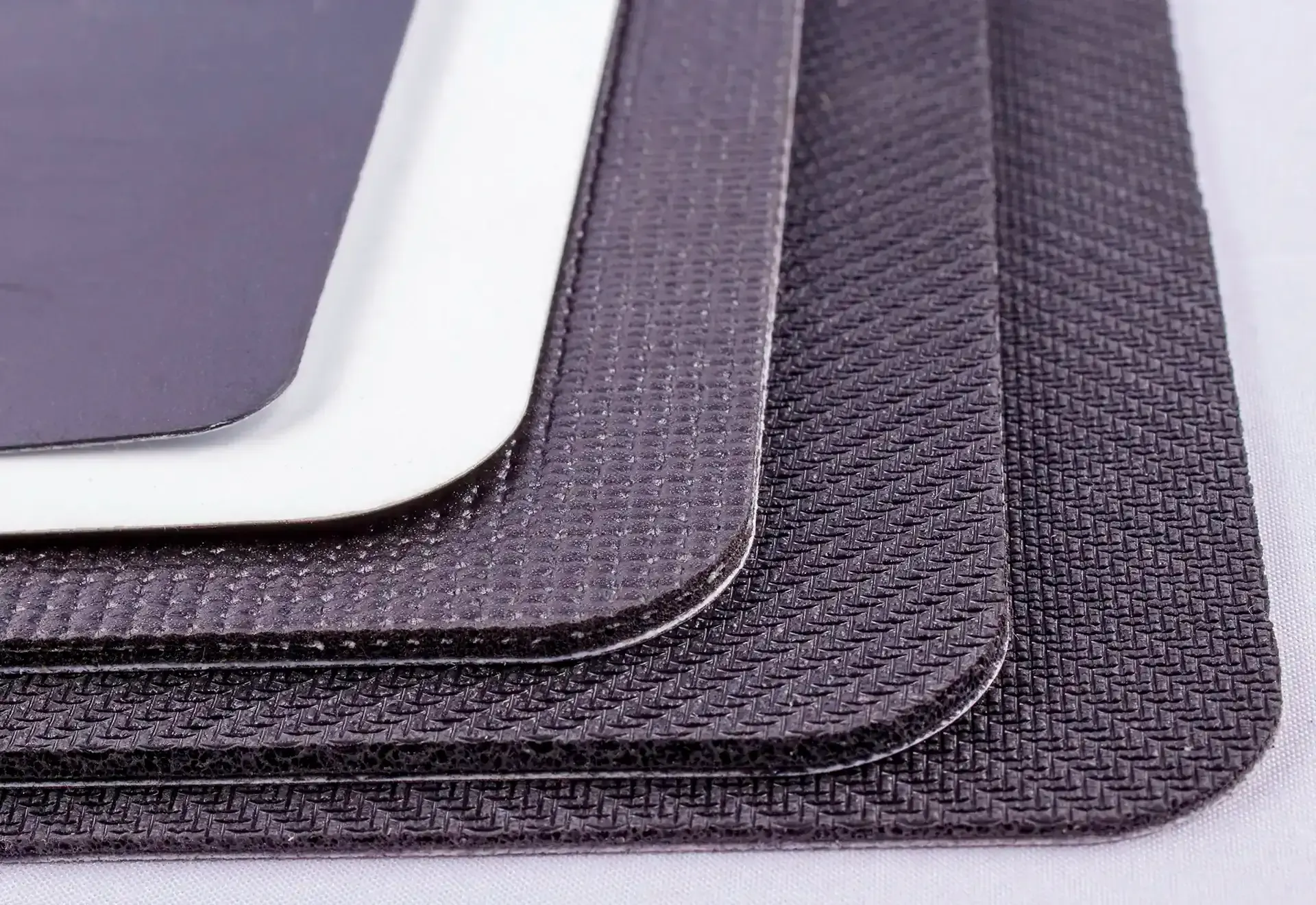 Wide Range of Materials - from commercial-grade carpet to premium vinyl