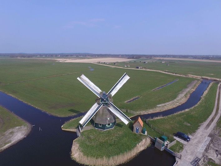 mooiste biotoop van Noord-Holland, Philisteinse molen