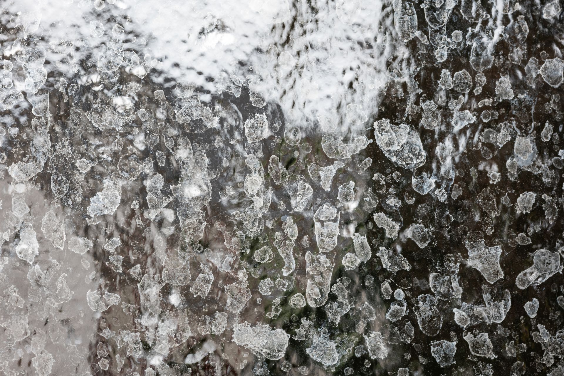 hard water stains