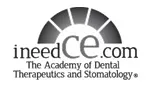The logo for the academy of dental therapeutics and stomatology.