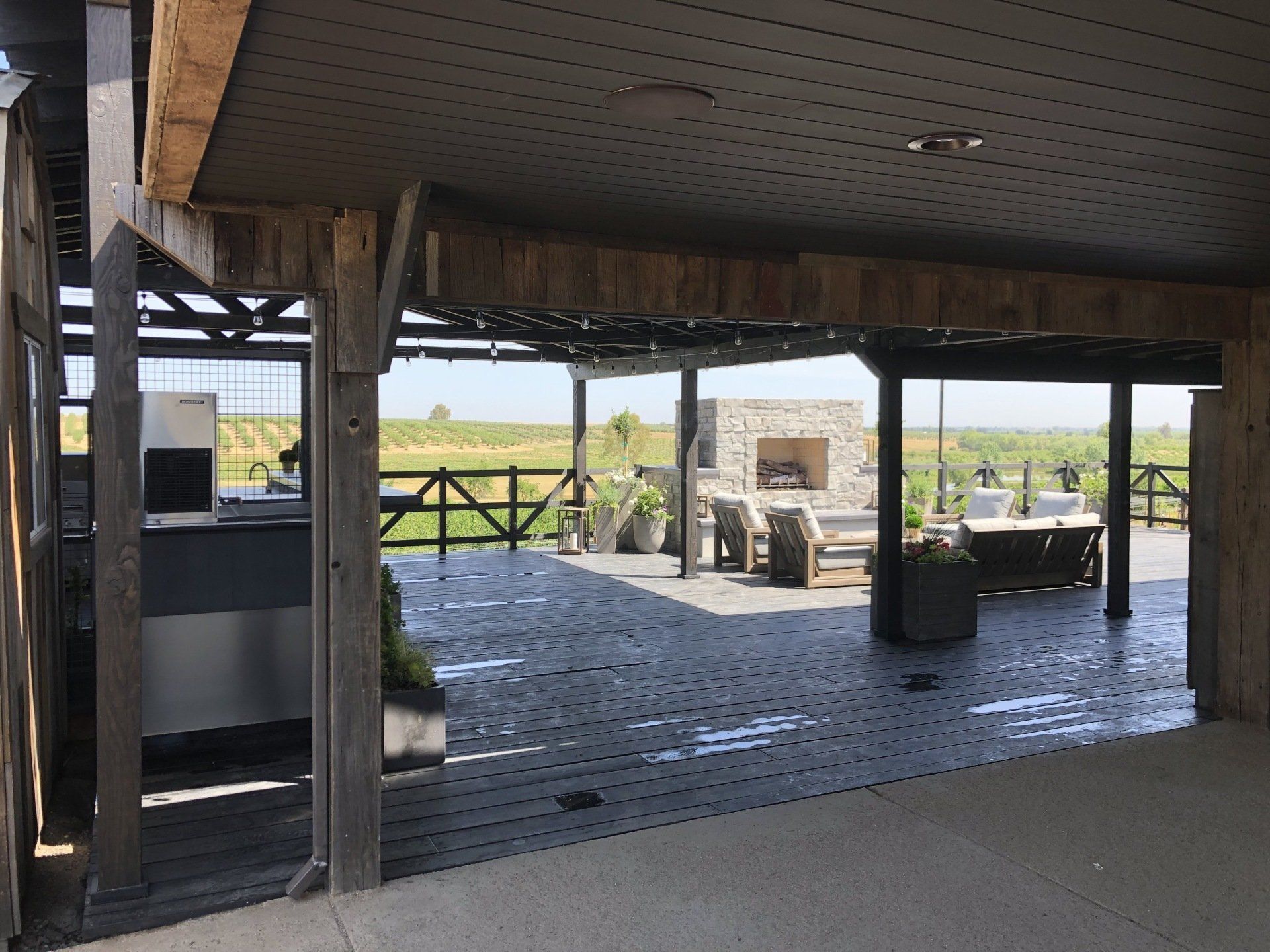 Country Project Outdoor Space Bar Patio