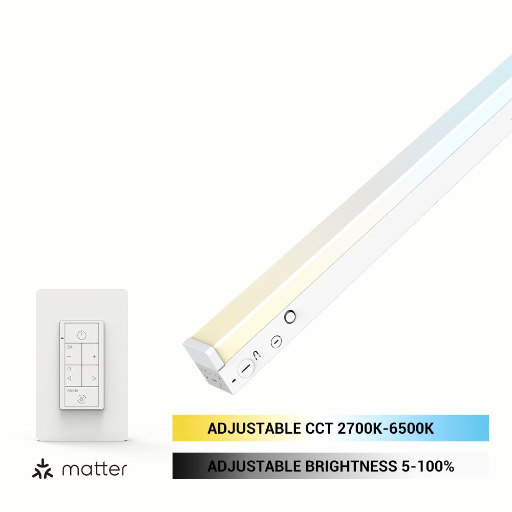 LED Linear Strip Light + PLC Smart Switch