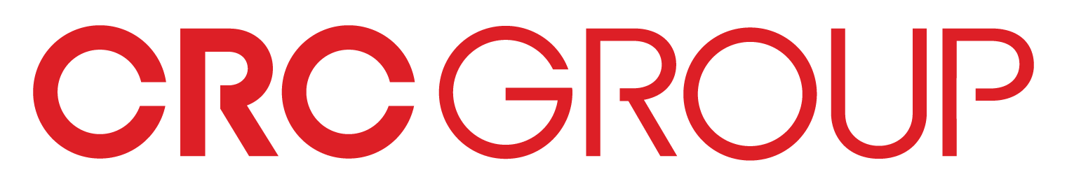 CRC Group logo in red text on a white background