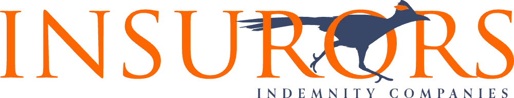 Insurance Indemnity Companies logo with orange text and stylized eagle in blue and orange