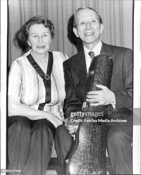 Shinichi Suzuki and his wife, Waltraud Joanne Suzuki