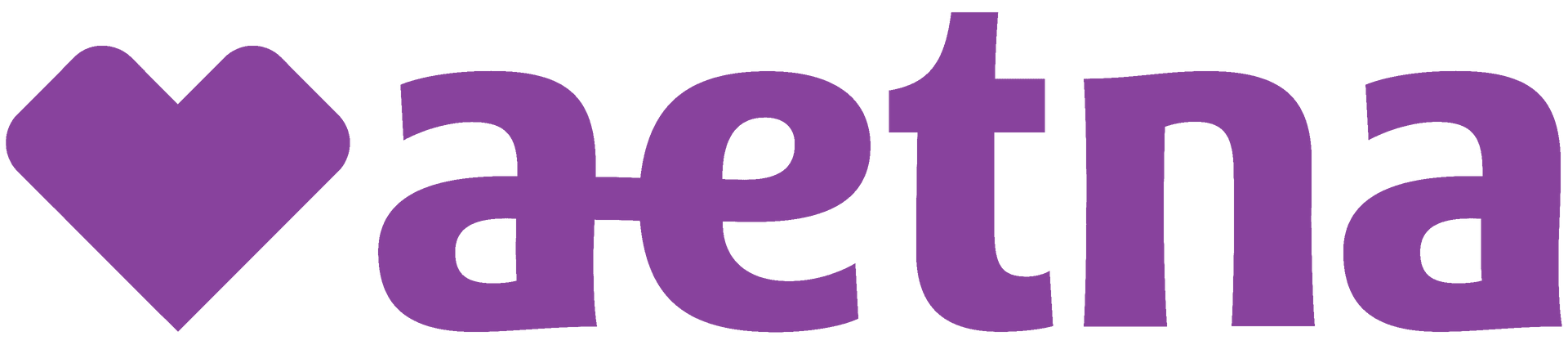 Purple heart symbol followed by the word