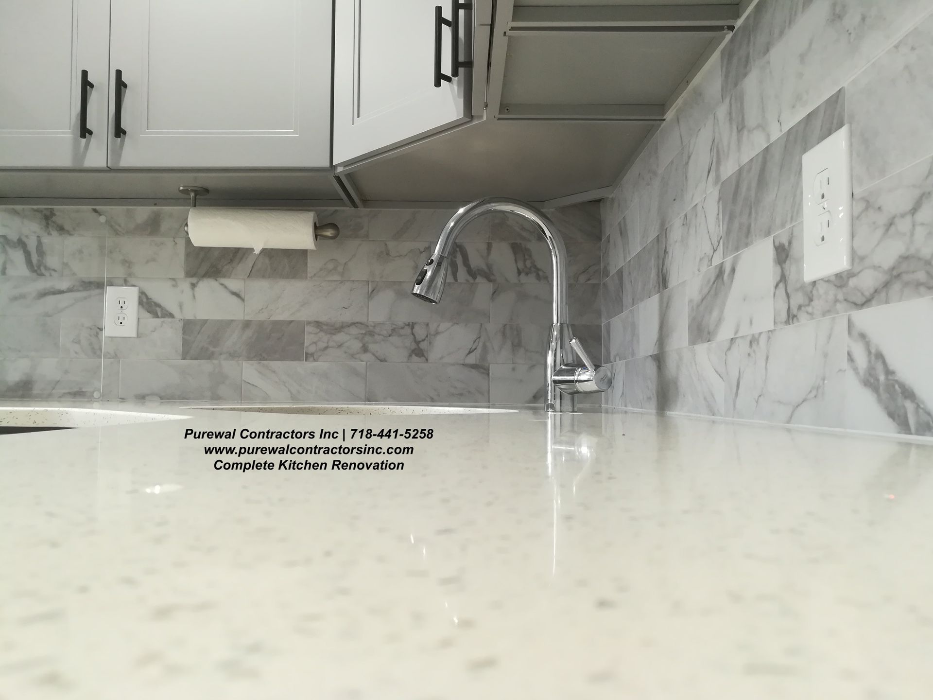Traditional/Transitional Kitchen Remodel by Purewal Contractors Inc. project photo 4