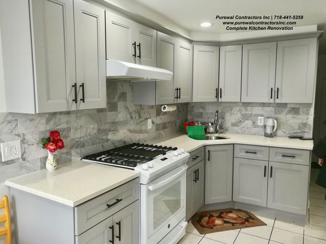 Traditional/Transitional Kitchen Remodel by Purewal Contractors Inc. project photo 6