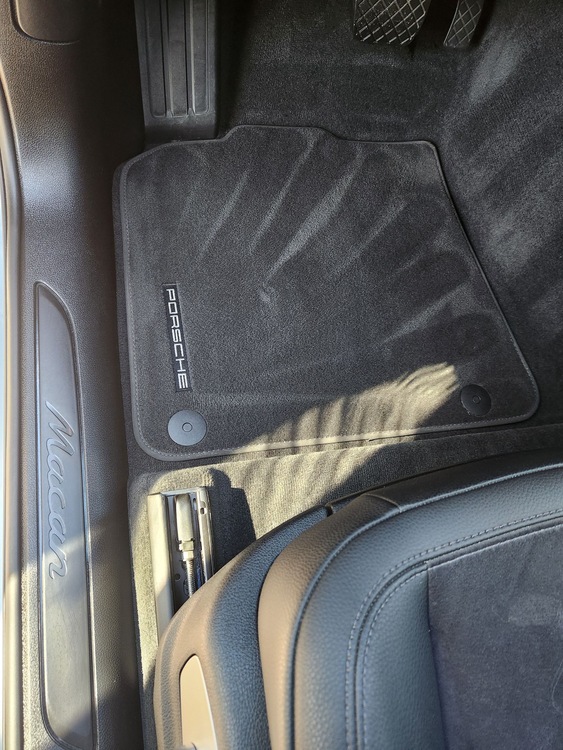 A close up of the rear end of a car
