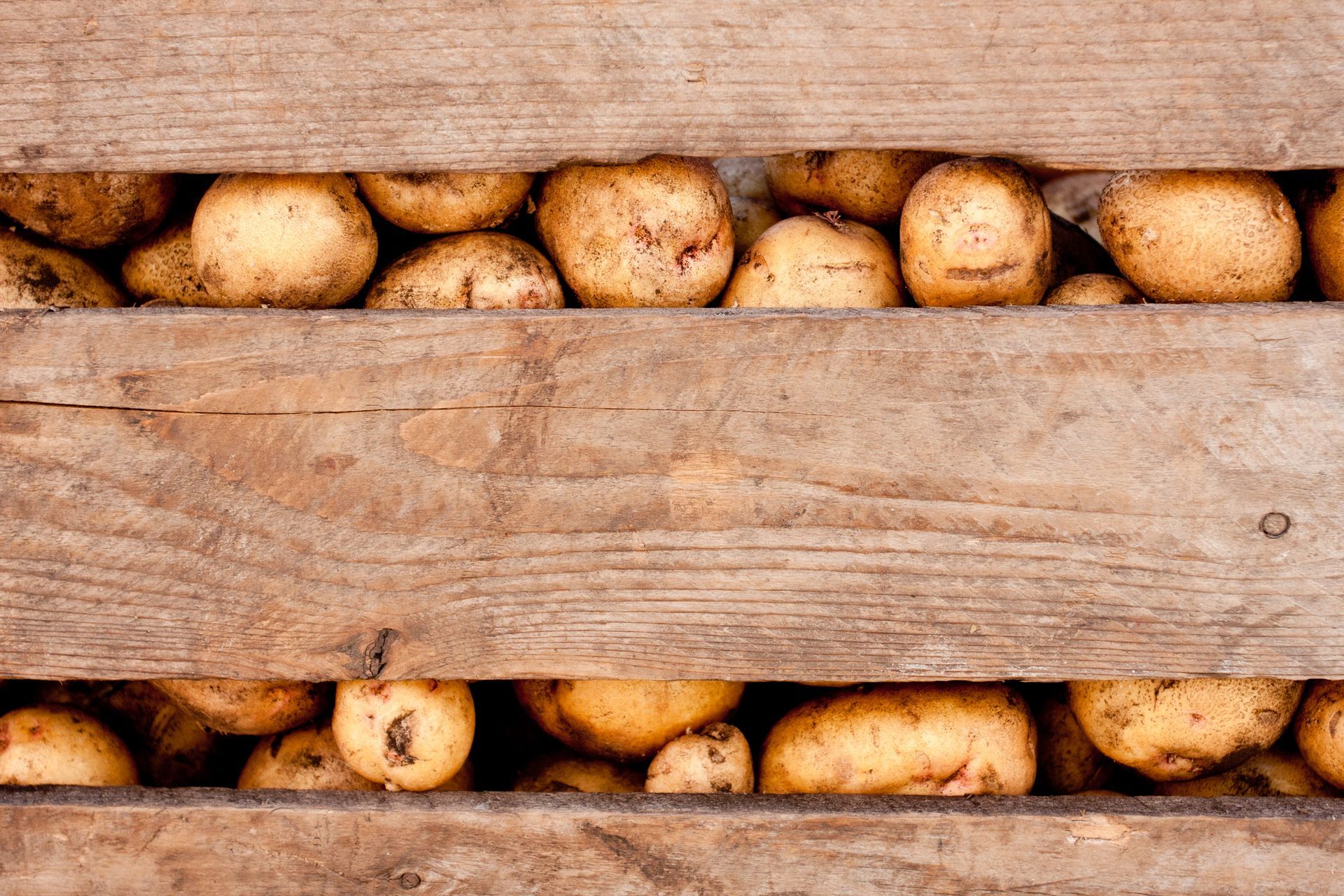 Crate with Potatoes | Croydon, VIC | Custom Cases Australia
