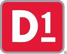 A red square with the letter d in white on it.28.4845° N, 81.2519° W  
