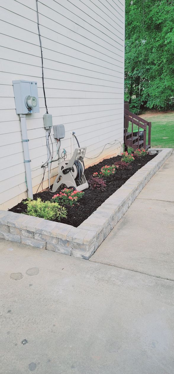 Garden Bed & Flowers Garden Bed & Flowers
