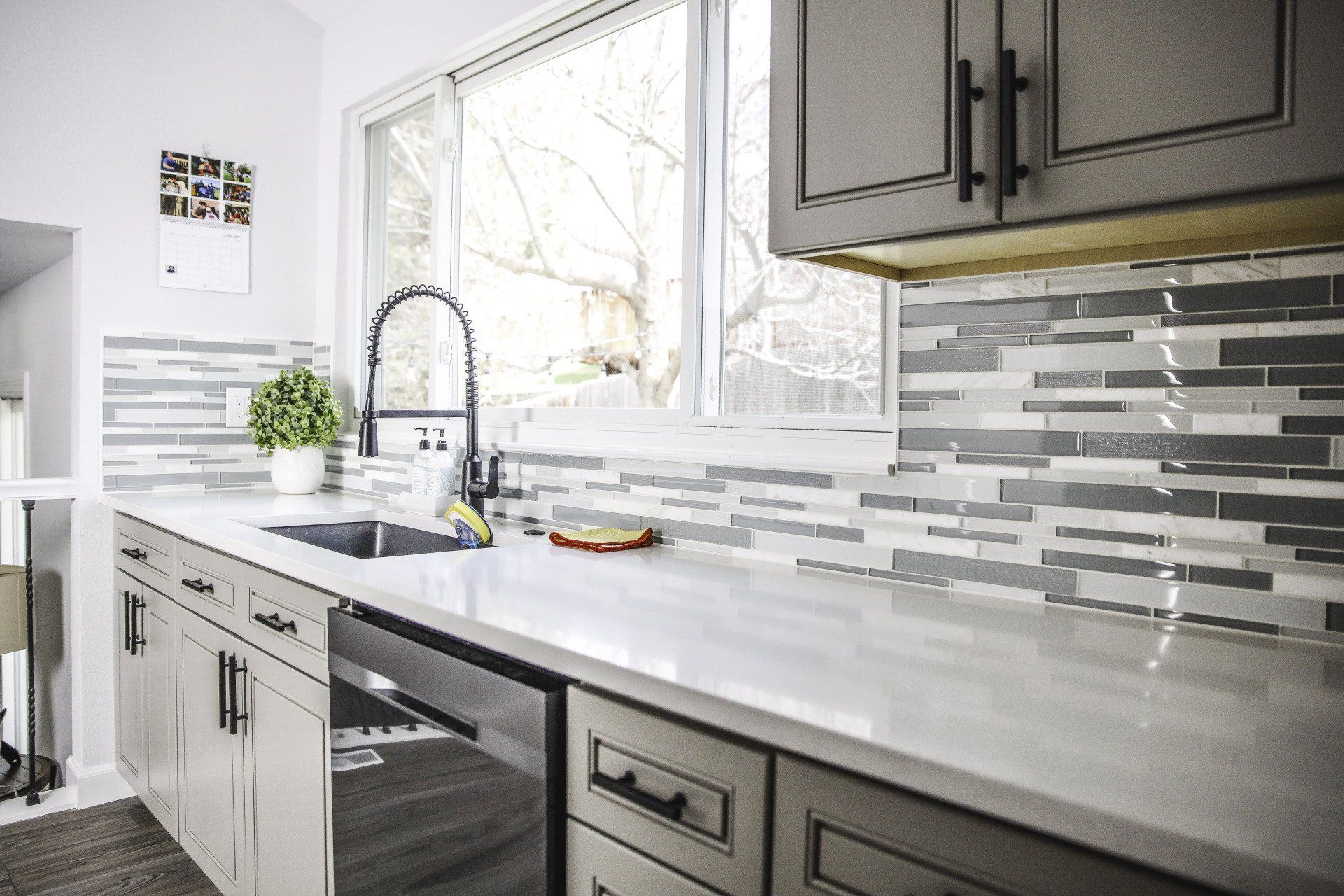 Contemporary Kitchen Remodel by A Flores Construction LLC — Project 1 project photo
