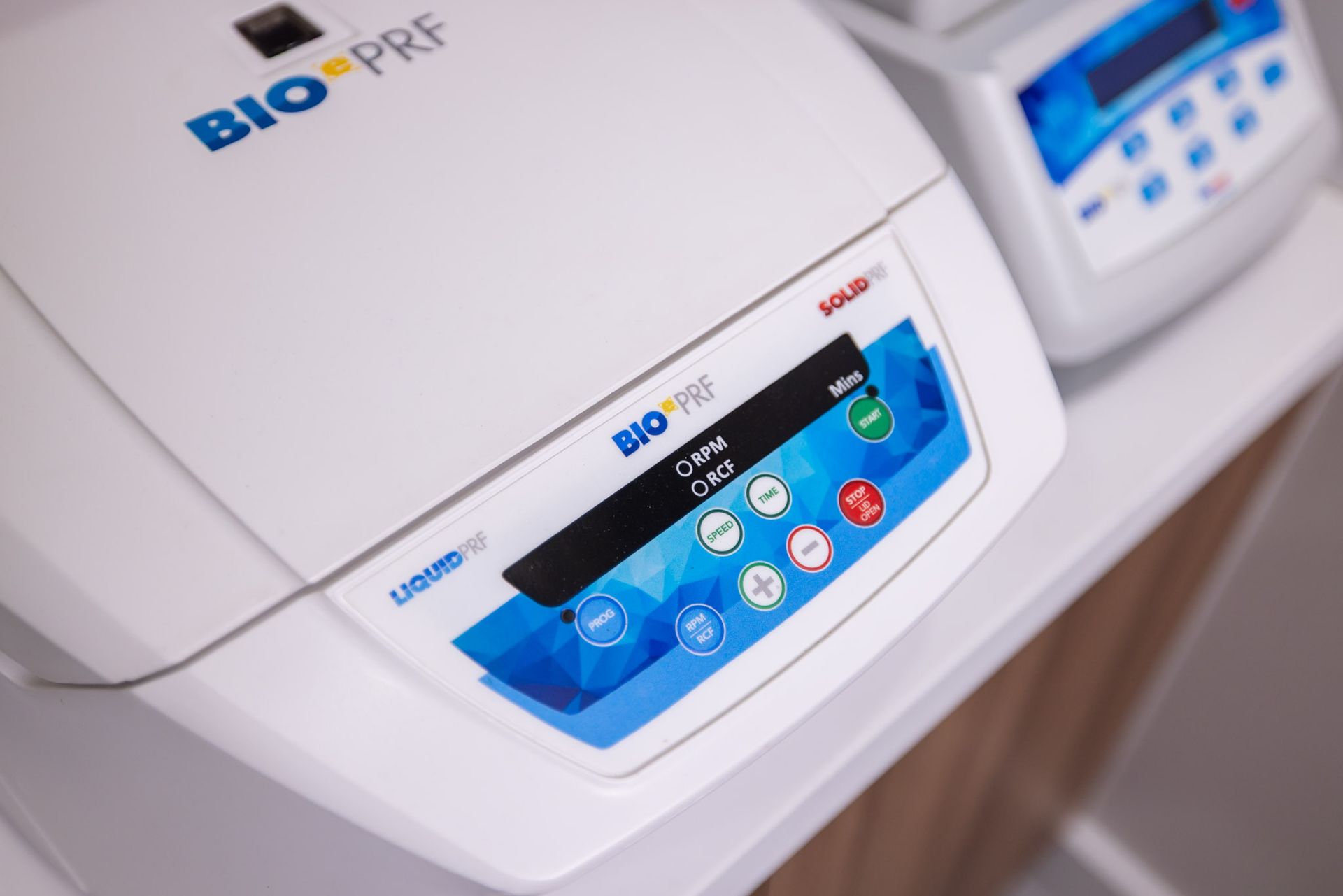 Bio-PRF centrifuge used to prepare PRF at GEN2 Dentistry in Davie, FL