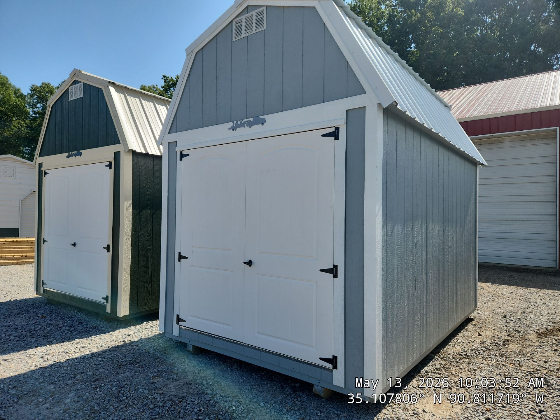 gray lofted barn