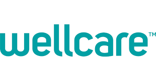 Wellcare logo in teal text.