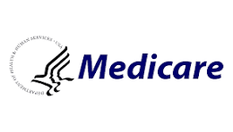 Medicare logo with emblem and text.
