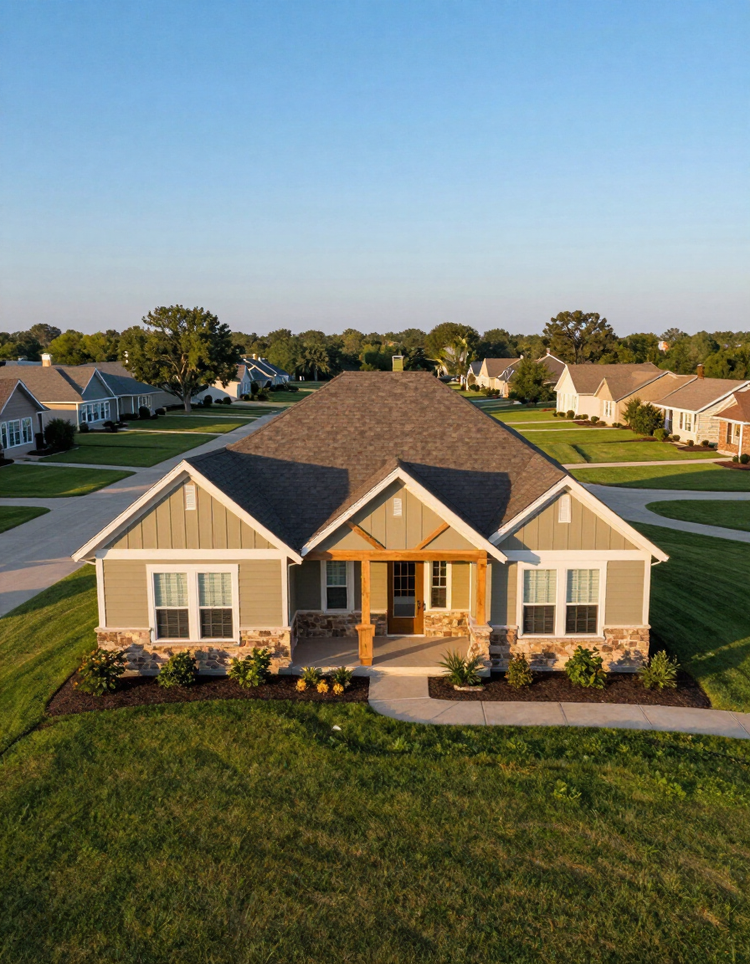 Residential neighborhood in Claremore and the Tulsa metro area served by EpoxStone LLC for custom epoxy surfaces.