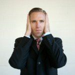 Deaf man