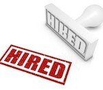 Hired Rubber Stamp