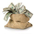 money in bag