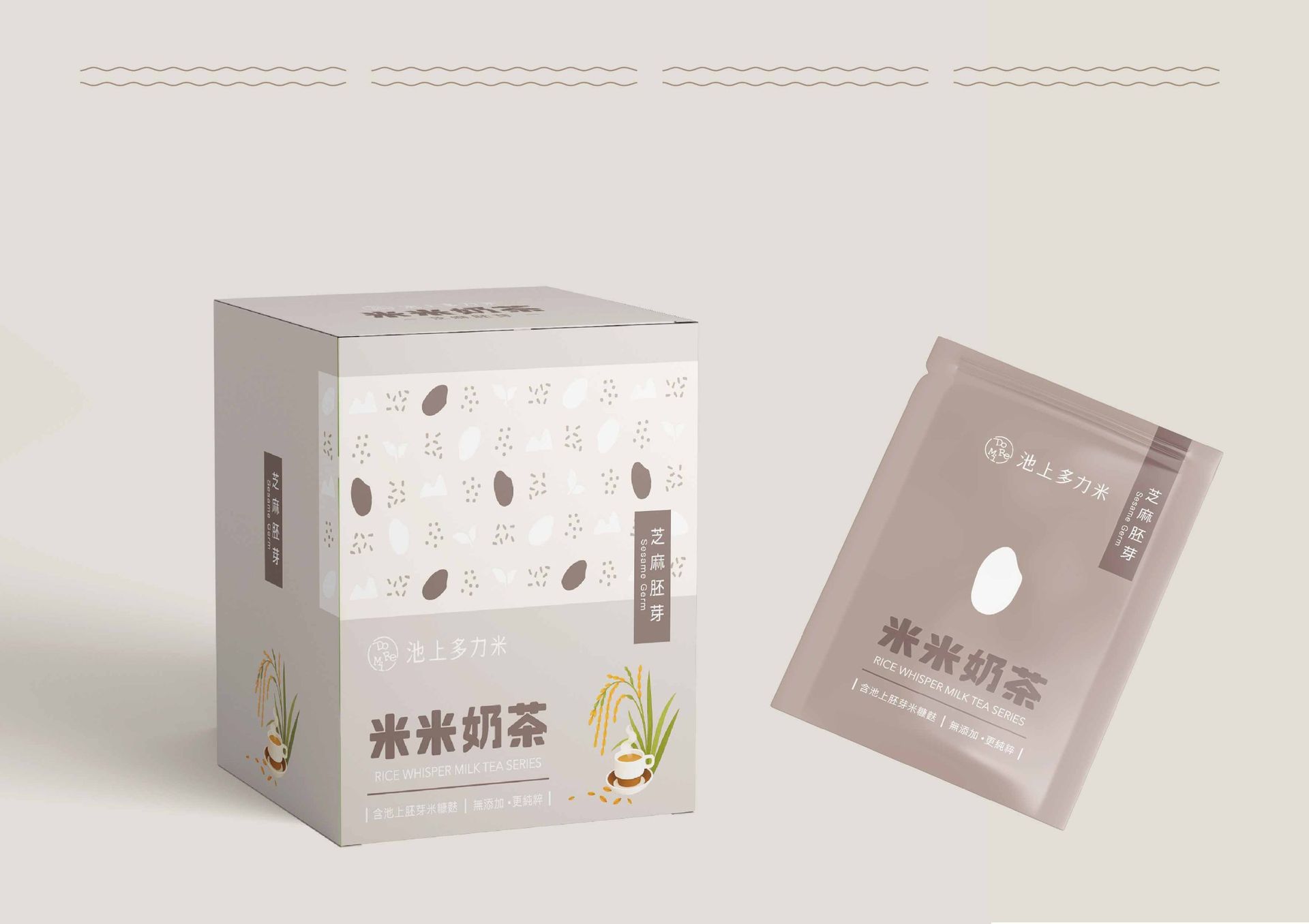 【多力米 】池上奶茶（芝麻胚芽）