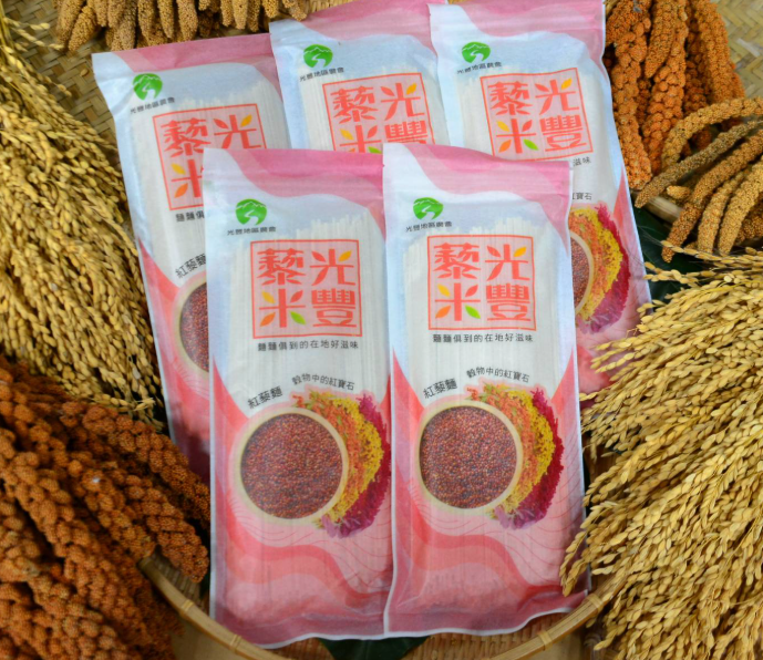 花蓮光復 紅藜麵300g