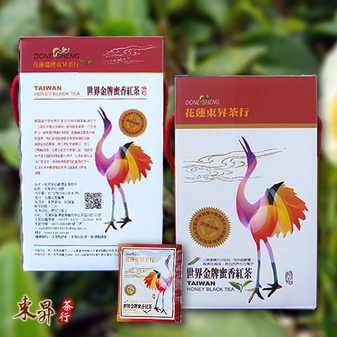 花蓮東昇茶行 蜜香紅茶茶包 30入