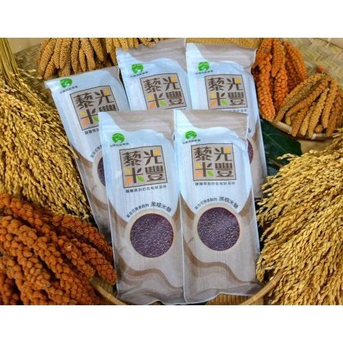 花蓮光復 黑糯米麵300g