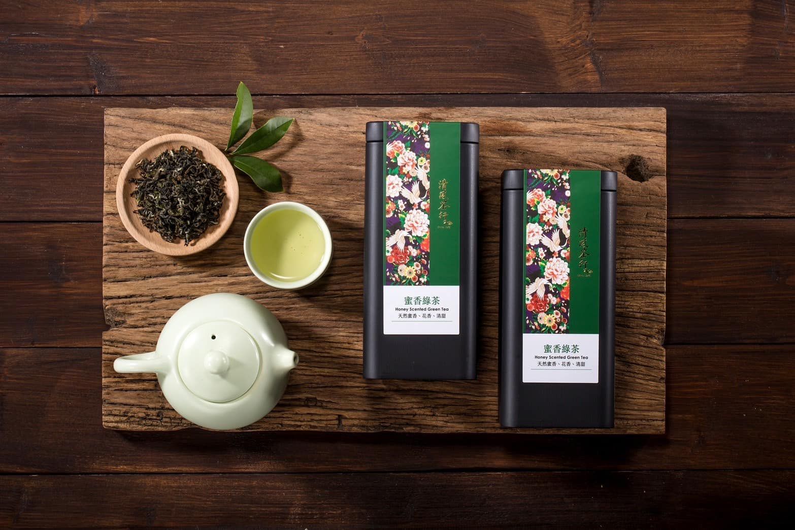 清風茶行蜜香綠茶75g